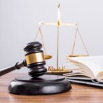 recoverable damages: court gavel, and book