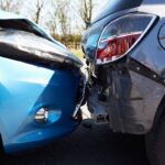 Two Cars Involved In Traffic Accident